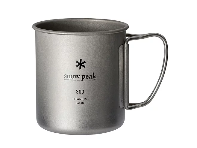 SNOW PEAK TITANIUM SINGLE WALL CUP 300ML 
